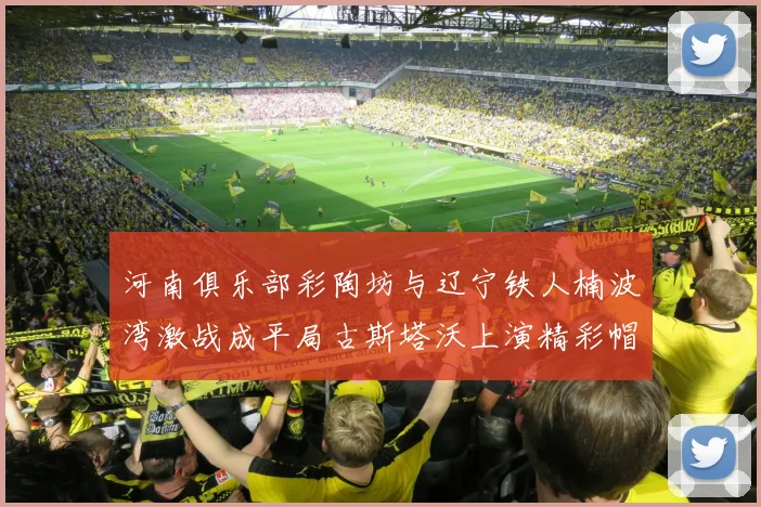 河南俱乐部彩陶坊与辽宁铁人楠波湾激战成平局古斯塔沃上演精彩帽子戏法